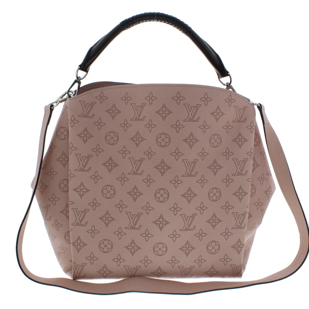 Louis Vuitton Mahina Babylon PM 2way Shoulder Bag Leather Pink Magnolia